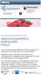 Mobile Screenshot of innovationspreis-rlp.de